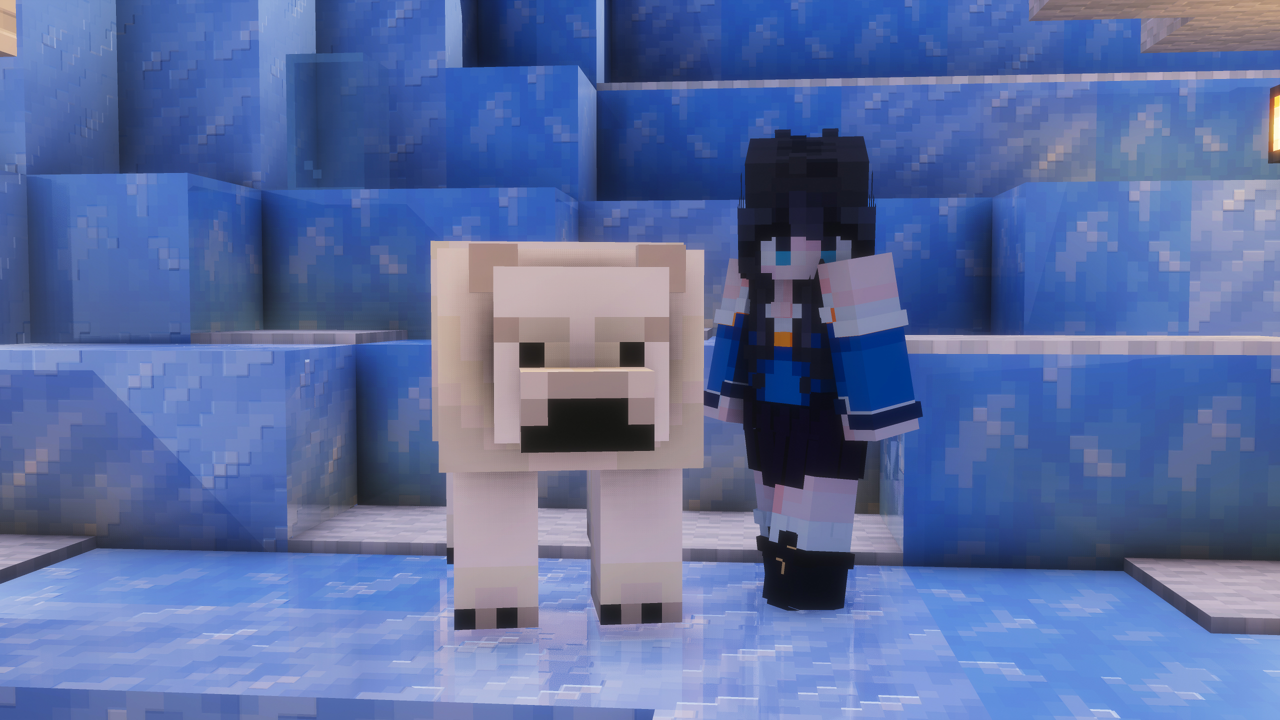 Marshmallow has a Visitor!